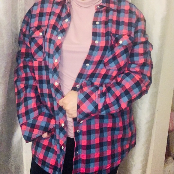 BC clothing checkered long sleeve - Picture 2 of 7